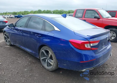 2019 Honda Accord Sport из США, поврежденный, VIN 1HGCV1F39KA093041